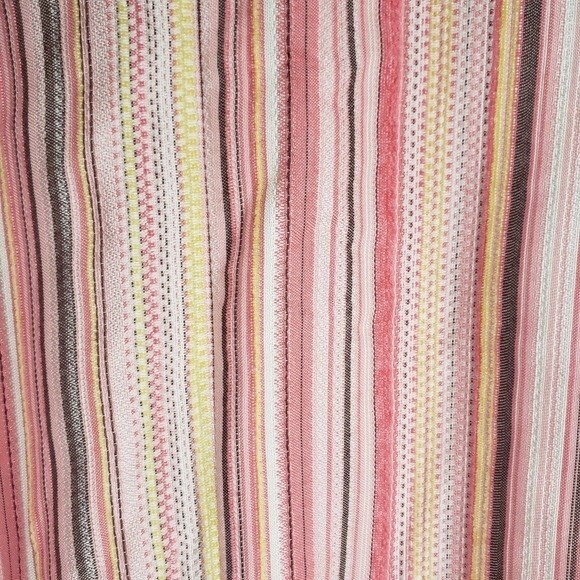 Dialogue Pink Muli-Colored Striped Blazer - 1X - Picture 10 of 10